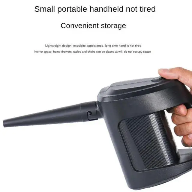 Alt view image 2 of 4 - Handheld Vacuum Cleaner Portable High Power Vacuum Cleaner Car Home Dual Purpose Wired Dust Catcher Pet Hair-N33R