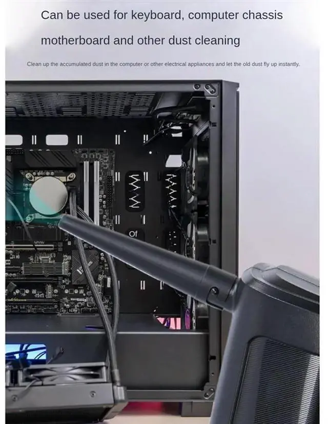 Main image of Handheld Vacuum Cleaner Portable High Power Vacuum Cleaner Car Home Dual Purpose Wired Dust Catcher Pet Hair-N33R