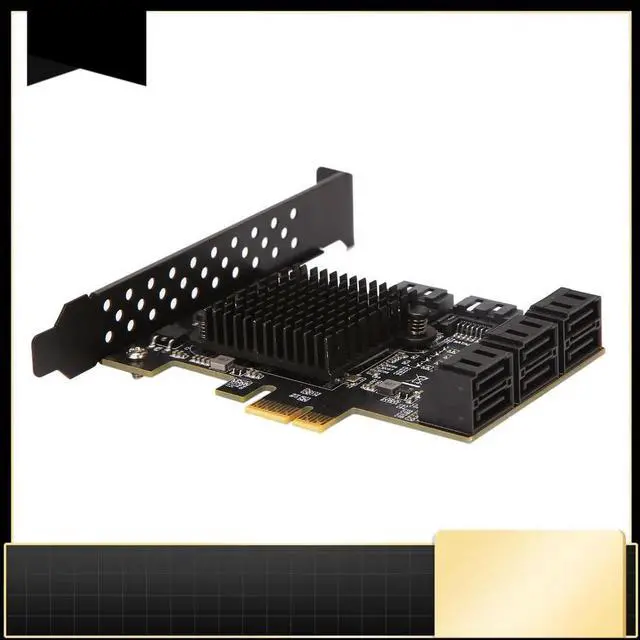 Main image of PCIE SATA Card 8 Port, 6Gbps SATA 3.0 Pcie Card, Pcie To SATA Controller Expansion Card, Upport 8 SATA 3.0 Devices-N33R