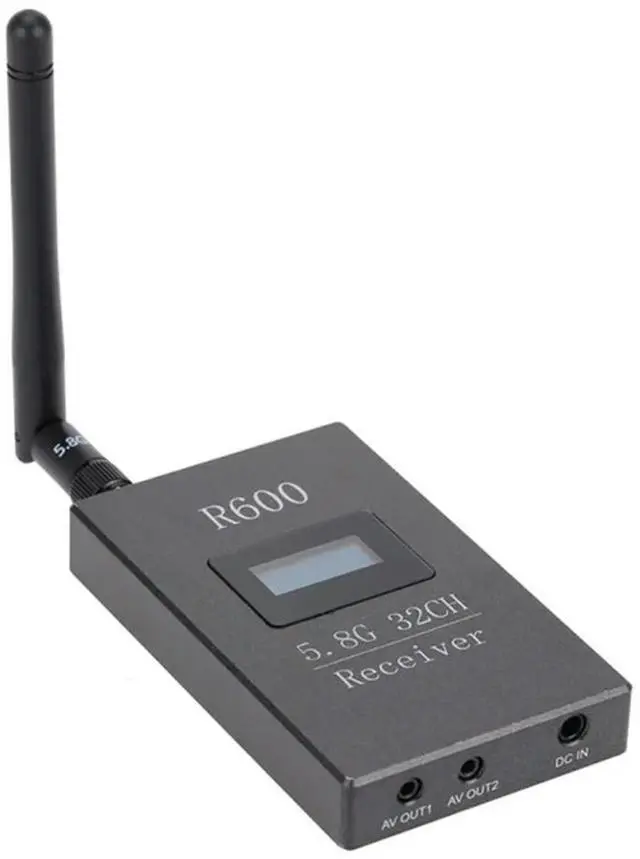 Alt view image 4 of 4 - LED Automatic Receiver R600 5.8G 32 Channel Receiver For FPV DIY Racing Drone Long Distance Durable Easy To Use-N33R