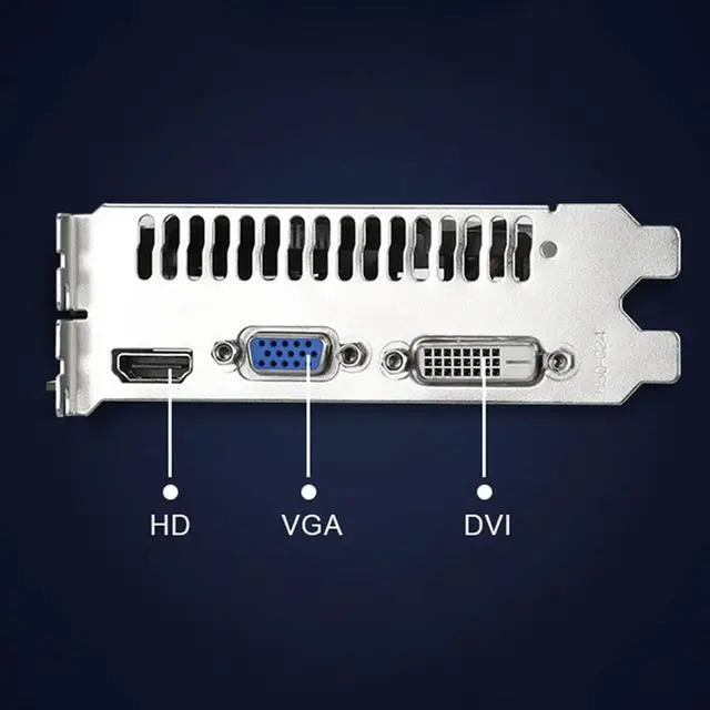 Main image of Geforce GT740 2GB GDDR3 Graphics Card 128 Bit 993Mhz 1250Mhz 28 Nm Pcle X16 2.0 VGA+HD+DVI Video Card Durable Easy To