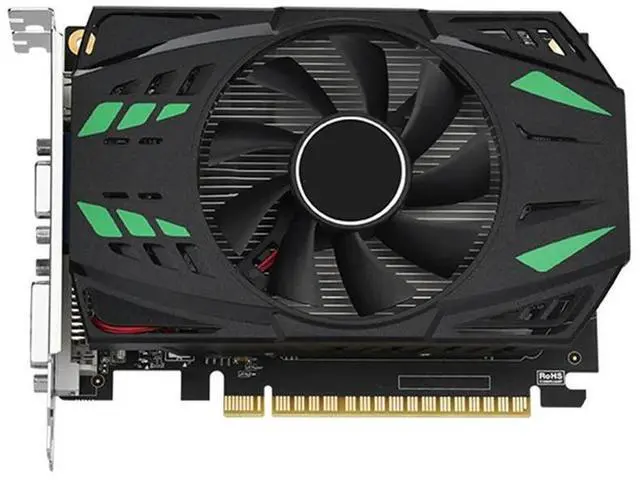 Alt view image 4 of 4 - Geforce GT740 2GB GDDR3 Graphics Card 128 Bit 993Mhz 1250Mhz 28 Nm Pcle X16 2.0 VGA+HD+DVI Video Card Durable Easy To