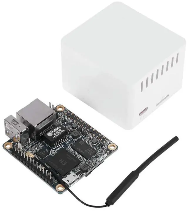Alt view image 4 of 4 - For Orange Pi Zero LTS 512MB Development Board+Protective White Case ,H3 Quad Core Open-Source Mini Single Board Set