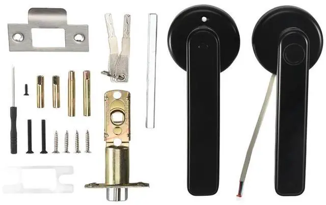 Alt view image 2 of 4 - Fingerprint Smart Door Lock Door Knob With Keypad Keyless Entry Door Lock With Handle For Home Hotel Office Apartment-N33R