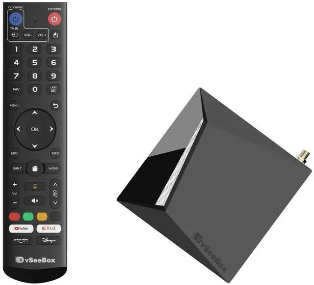 Alt view image 5 of 6 - vSeeBox V5 Pro New Box 6K HD 32 GB Officially Authorized Voice Control