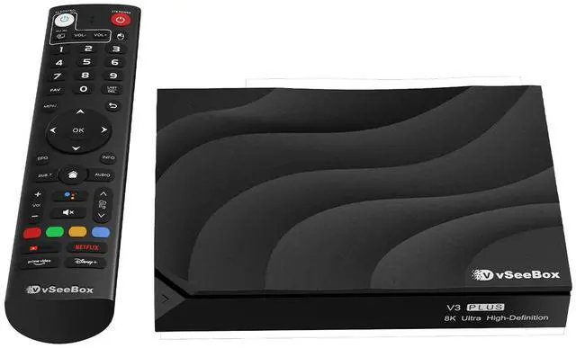 Alt view image 4 of 6 - vSeeBox V3 Plus New Box 4GB+64GB 8K HD Officially Authorized