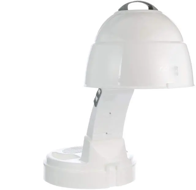 Alt view image 3 of 6 - Pro Style Bonnet Hair Dryer, 2 Heat Settings, Adjustable Height, Extra-Large Hood Size, 1875W Pro Style Bonnet Ionic Hair Dryer for Women, White