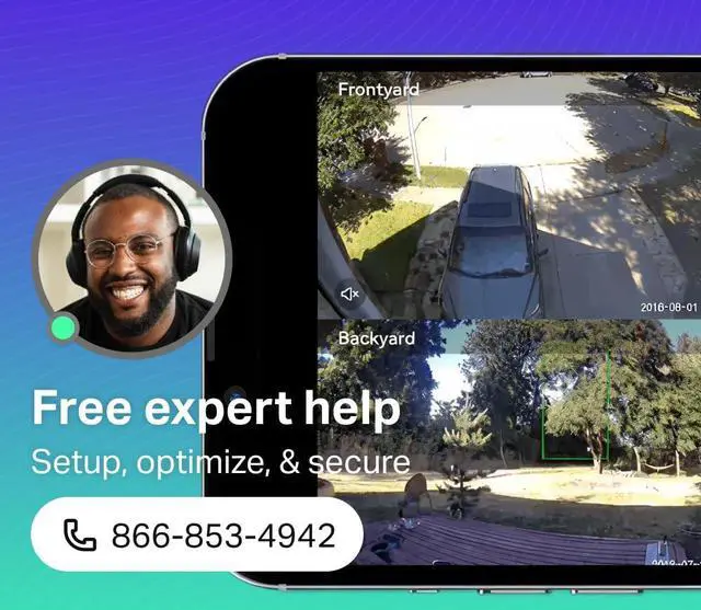 Alt view image 7 of 7 - WYZE Cam OG Indoor/Outdoor 1080p Wi-Fi Smart Home Security Camera with Color Night Vision, Wired, Motion Detection, 2-Way Audio, Compatible with Alexa & Google, White (2-Pack), Free Expert Setup