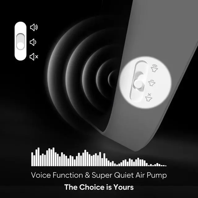 Alt view image 7 of 7 - Blood Pressure Monitor for Home Use   Smart BP Machine with Free MyHeartPal App, Automatic Blood Pressure XL Cuff, LED Screen & Voice Function, Supports Apple & Android Devices | EBP-703T