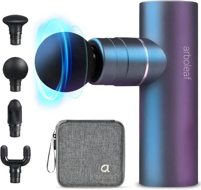 Main image of Massage Gun Deep Tissue, Full-Metal Electric Portable Hand Held Massager Gun with Case for Back, Body Sore Muscles, Pain Relief, Gifts for Dad, Office, Home, Athletes