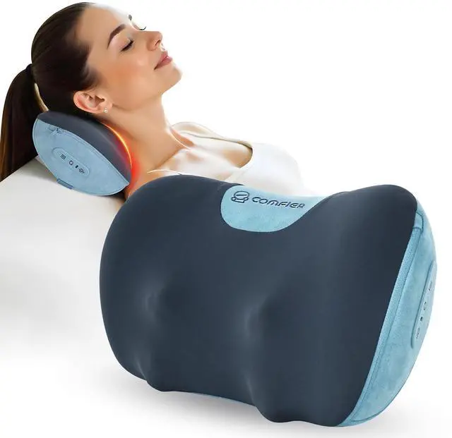 Main image of [2026 Fathers Day Gift for Men, Shiatsu Neck and Back Massager with Heat, Massager Pillow with 3D Kneading Deep Tissue, Cordless & Portable, Soothes Muscle Tension at Home, Office, Travel