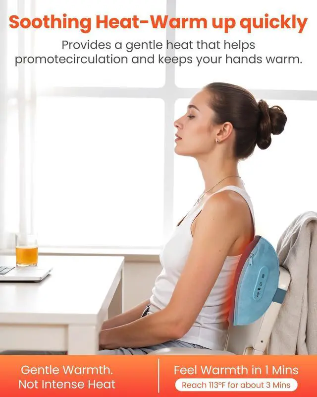 Alt view image 4 of 7 - [2026 Fathers Day Gift for Men, Shiatsu Neck and Back Massager with Heat, Massager Pillow with 3D Kneading Deep Tissue, Cordless & Portable, Soothes Muscle Tension at Home, Office, Travel