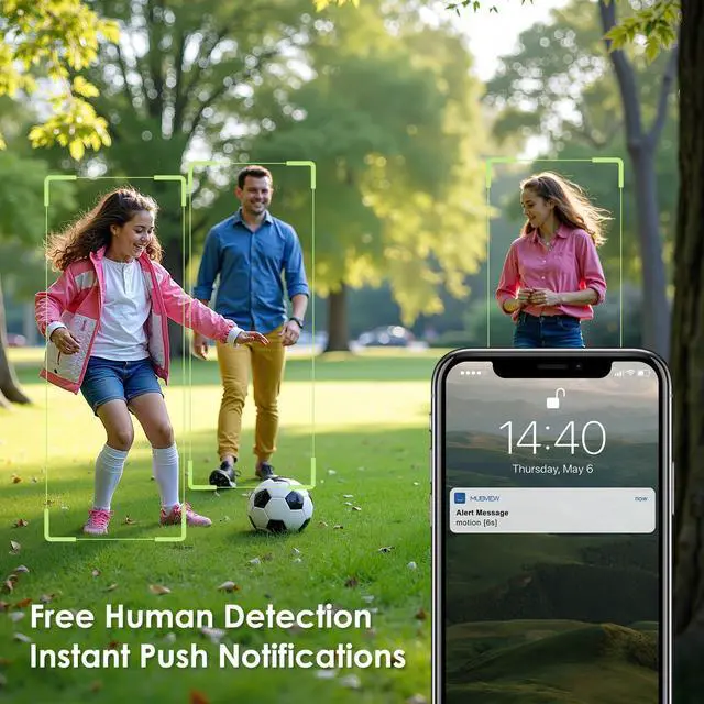 Alt view image 3 of 7 - Wireless Doorbell Camera with Chime, 2K Video Doorbell Wireless with Voice Changer, Motion Detection, Anti-Theft, Night Vision, 2-Way Audio, SD/Cloud Storage, No Subscription