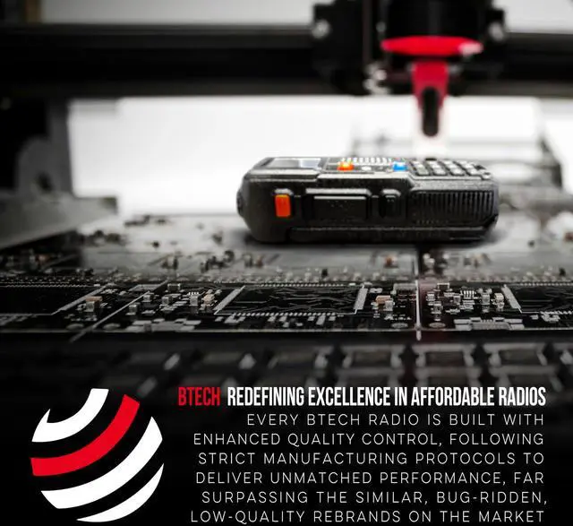 Alt view image 6 of 7 - BF-F8HP PRO 10 W Tri-Band Two-Way Radio  UV-5R 7th Gen, 1000 Channels, GPS & NOAA Weather, Aviation/VHF/UHF/1.25 m Scanner, IP54 Rugged, USB-C Rechargeable Battery