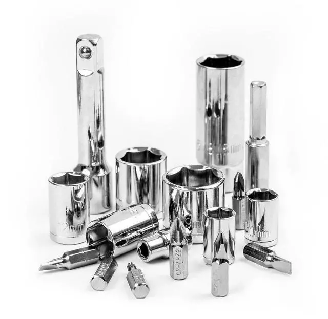 Alt view image 5 of 7 - 228 Piece Socket Wrench Auto Repair Tool Combination Package Mixed Tool Set Hand Tool Kit with Plastic Toolbox Storage Case