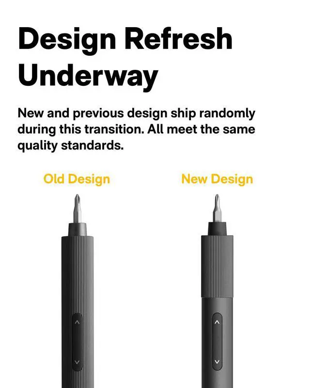 Alt view image 2 of 7 - 25-in-1 Mini Electric Screwdriver, 3.7V Precision Screwdriver Set, USB-C Rechargeable, Compact Magnetic Tool for Phone, Laptop, Camera, DIY Projects, Electronics Repair