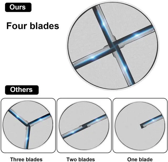 Alt view image 5 of 7 - Shaved Ice Machine Snow Cone Machine Ice Crusher with Stainless Steel Blade Kitchen Electric for Shaved Ice and Snow Cone (300W 2000r/min) Also Comes with a Free Ice Pick and Ice Cube Tray