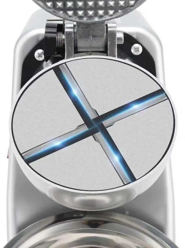 Alt view image 6 of 7 - Shaved Ice Machine Snow Cone Machine Ice Crusher with Stainless Steel Blade Kitchen Electric for Shaved Ice and Snow Cone (300W 2000r/min) Also Comes with a Free Ice Pick and Ice Cube Tray