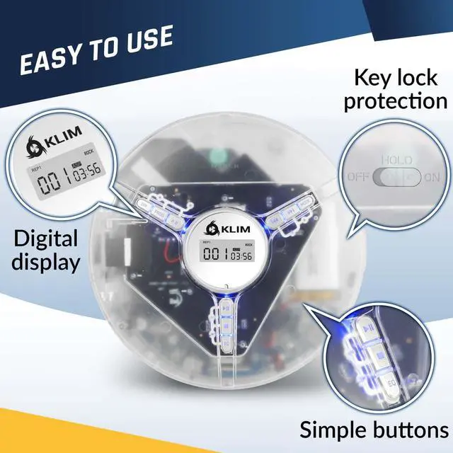 Alt view image 4 of 7 - Discman Portable CD Player with Headphones, Built-in Battery - New - CD Players for Home, Car - Compatible w/SD Card CD CD-R CD-RW MP3 WMA - 5 EQ Effects - Walkman CD Player - Clear White