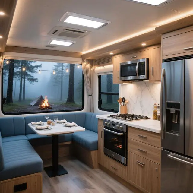 Alt view image 6 of 7 - RV Lights Interior, 12 Volt Led Lights Camper Lights Led Lights Interior Fixtures 12V Ceiling Dome Light with Switch for RV/Camper/Trailer/Boat (2)