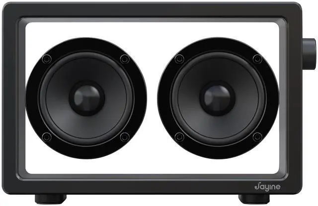 Main image of Cassette Portable Bluetooth Speaker, 16W Minimalist Speakers Bluetooth Wireless Loud, HD Powerful Sound and Wide Compatibility V5.3 for Indoor Outdoor - Black