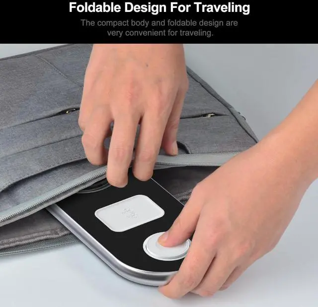 Alt view image 5 of 6 - 2025 Upgraded 3 in 1 Charging Station for Apple Devices, Fast Magnetic Mag-Safe Wireless Charger Stand for iPhone 16/15/14/13/12 Series & Apple Watch 1-10/Ultra & AirPods Pro (Silver)