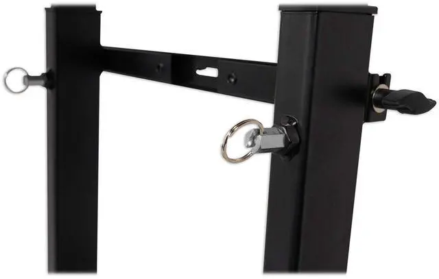 Alt view image 6 of 7 - RXS20 Portable Mixer Stand 300 lbs Capacity, Adjustable Height 24-36in, Adjustable Width 13.8-23.6in, Collapsible, Padded Platform, Perfect for DJs and Musicians