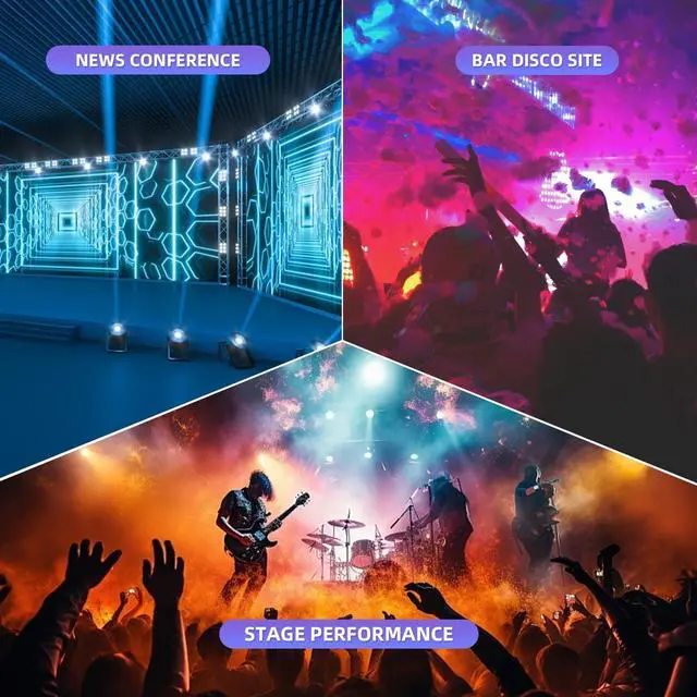 Alt view image 7 of 7 - DJ Light Stand for Par Lights, 48.8-114.1 inches Protable Tripod DJ Stand for Stage, Bar, Banquet, Party