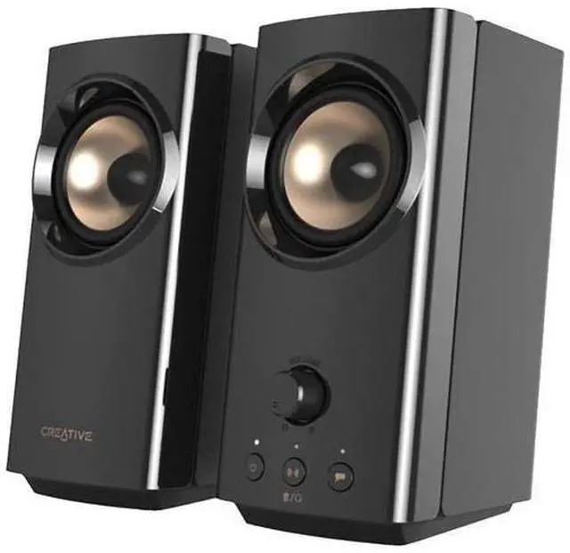 Main image of Labs T60 Compact 2.0 Desktop Speaker System, Black
