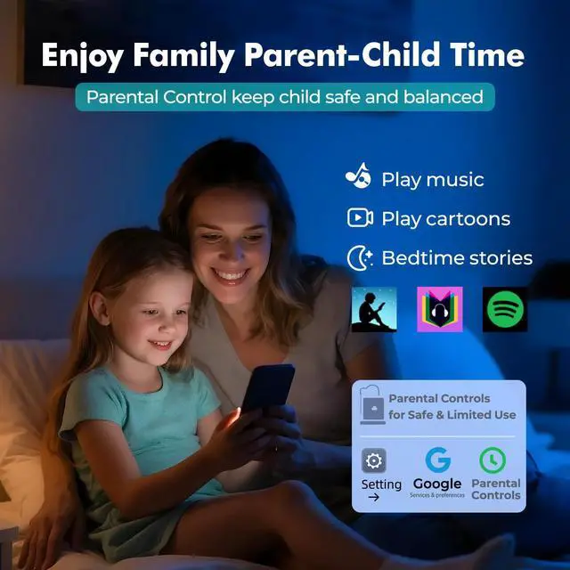 Alt view image 3 of 7 - 83GB Android MP3 Player with Bluetooth and WiFi, 4.5" IPS Touchscreen Music Player with Spotify, Pandora, Amazon Music, Parental Control MP4 MP3 Player for Kids with Libby, Audible, Up to 1TB