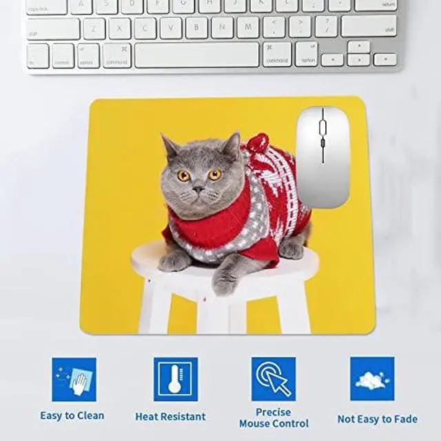 Alt view image 3 of 6 - 100 PCS White Mouse Pad for Heat Transfer, Bulk Mousepad for Heat Press Printing Crafts Custom Photos Non Slip Bottom 24x20x0.2CM