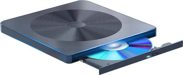 Main image of External Blu-ray Drive Player Read/Write Portable Burner, Compatible with USB 3.0 and Type-C DVD DVD BD, Compatible with Win7-11/Mac OS Comes with One Year Warranty