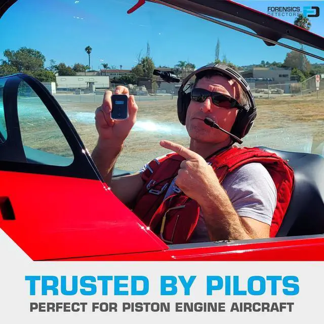 Alt view image 3 of 6 - Car, Vehicle, Aircraft Carbon Monoxide CO Detector | Fast Low-Level 9ppm Alarm | Vehicles, Police, Pilots, Travel, Bus, Trucks | Metal Body, Small 2oz |