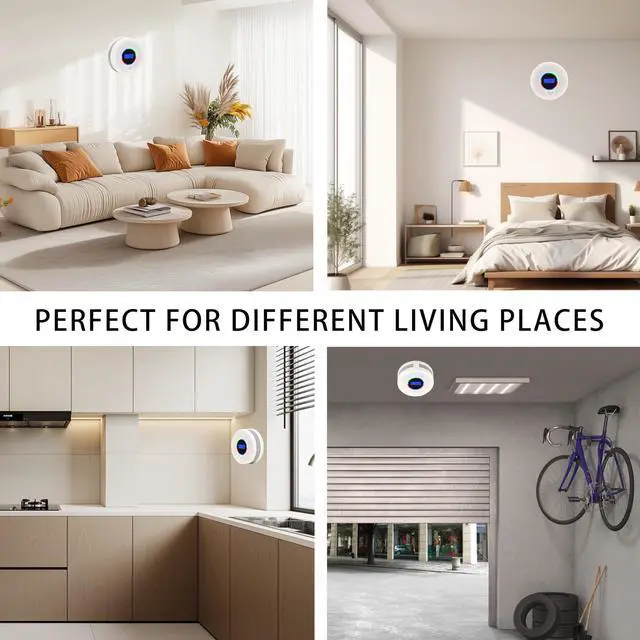 Alt view image 4 of 6 - Kesy Upgraded Smoke and Carbon Monoxide Detector 10-Year Lifespan, Dual Sensor Smoke Alarm & Carbon Monoxide Detector (3 Pack)