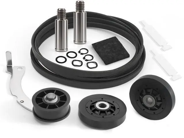 Main image of Upgraded Dryer Rebuild Kit Compatible with Speed Queen 1992 & Newer SM, Include RB170002 Dryer Roller Kit & D516792 Dryer ldler Pulley & D511255P Dryer Cylinder Belt & RB170003 Dryer Drum Glide Kit
