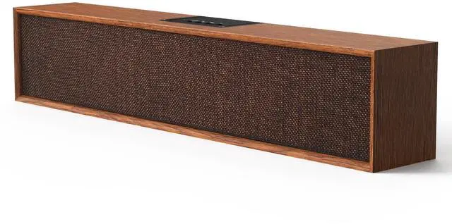 Main image of Retro Computer Speakers - Wooden Sound Bar with Bluetooth 5.3 & USB Connectivity | Universal Compatibility for PC, Desktop, Laptop, Monitor, Tablet & Smartphone