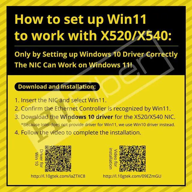 Alt view image 2 of 7 - 10Gb PCI-E Network Card NIC, Dual RJ45 Copper Ports, Compare to Intel X540-T2, with Intel X540-BT2 Chip, PCIe X8, 10Gbase-T Ethernet LAN Adapter Support Windows Server/Windows/Linux/VMware ESX