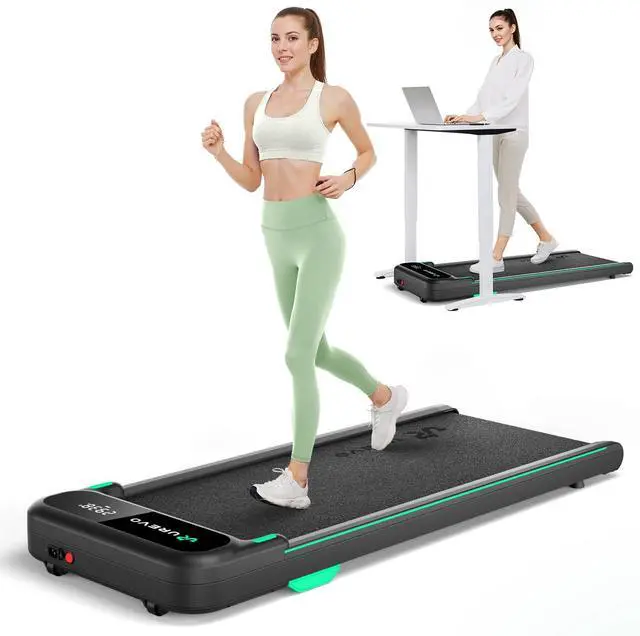 Main image of 2025 Upgrade Smart Walking Pad with MIIT Modes, Walking Pad Treadmill with APP, Treadmills for Home 2.5 HP Motorized, Plug and Play Jog Machine with HiveTech Cushioning, Remoter and LED Display