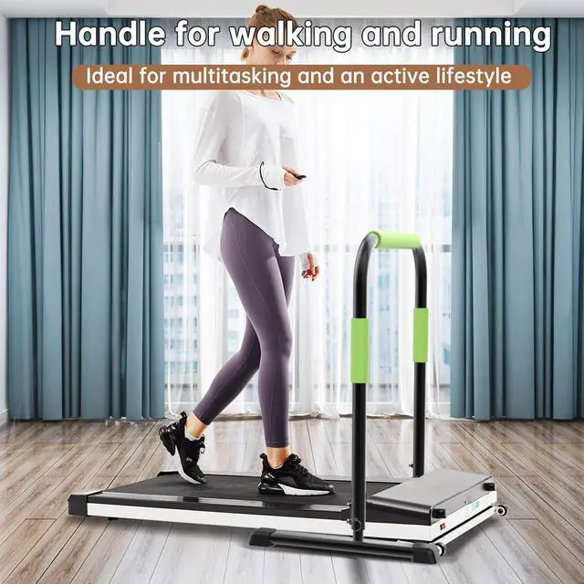 Alt view image 4 of 7 - Adjustable Walking Pad Handle only, 19.7 inch Wide, 44 inch Max Height, Green