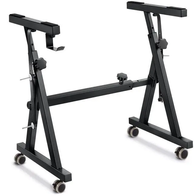 Main image of Keyboard Stand, Z-style Heavy-Duty Piano Stand, Adjustable and Portable Piano Keyboard Stand, Suitable for 54, 61 and 88 Keys Electric Keyboards Digital Pianos