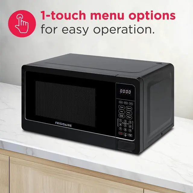 Alt view image 5 of 7 - EMW733BLACKAMZ 0.7 Cu. Ft. Microwave, Black