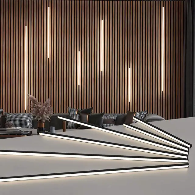 Main image of LED Recessed Lighting Kit - 6pcs Self-adhesive White LED Light with Smart Switch, 3000k Touching Switch Light for Wood Slat Wall Panels, Headboards, Stairs, Home decor, Under Cabinet Strip Light