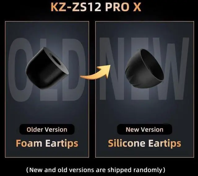 Alt view image 7 of 7 - KZ ZS12 PRO X in Ear Monitor Headphones, Wired Gaming Earbuds 1DD+5BA Hybrid Driver IEM Earphone without Mic, KZ IEM in Ear Monitors for Musician Audiophile,2Pin IEM Cable, without Tuning Switch,Black