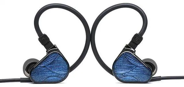 Alt view image 2 of 7 - x Crinacle Zero:BLUE2 Dual Dynamic Drivers in-Ear Headphone with Detachable Cable (3.5mm)