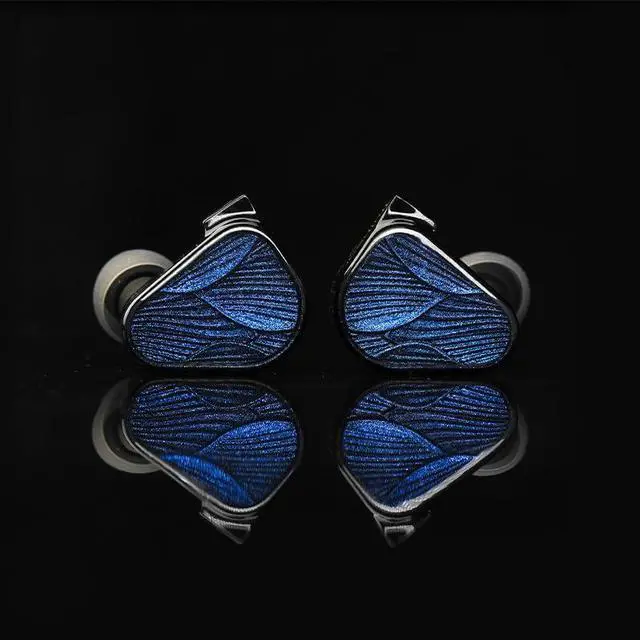 Alt view image 5 of 7 - x Crinacle Zero:BLUE2 Dual Dynamic Drivers in-Ear Headphone with Detachable Cable (3.5mm)