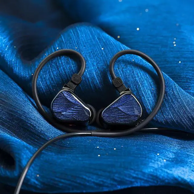 Alt view image 7 of 7 - x Crinacle Zero:BLUE2 Dual Dynamic Drivers in-Ear Headphone with Detachable Cable (3.5mm)