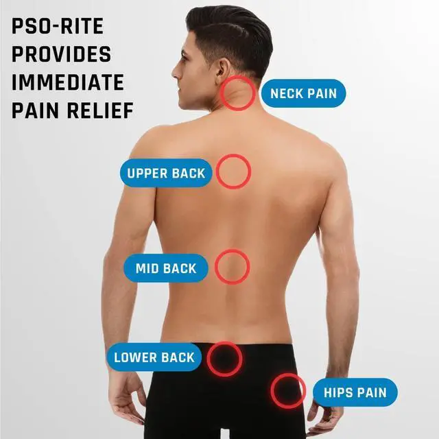 Alt view image 4 of 7 - Psoas Muscle Release Tool  Made in USA, Patented Deep Tissue Massage Device for Your Back, Hip Flexor & Trigger Point Relief, Night Black