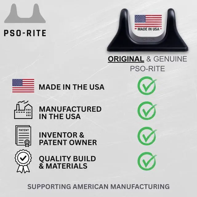 Alt view image 3 of 7 - Psoas Muscle Release Tool  Made in USA, Patented Deep Tissue Massage Device for Your Back, Hip Flexor & Trigger Point Relief, Night Black