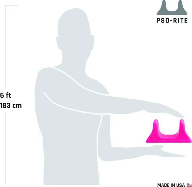 Alt view image 7 of 7 - Psoas Muscle Release Tool  Made in USA, Patented Deep Tissue Massage Device for Your Back, Hip Flexor & Trigger Point Relief, Night Black