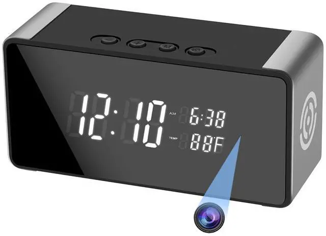 Main image of Wireless WiFi Hidden Spy Camera, Full HD 4K Home Security Cam for Home Safety Support 5G&2.4G with Night Vision and Motion Detection, APP Control with SD Storage